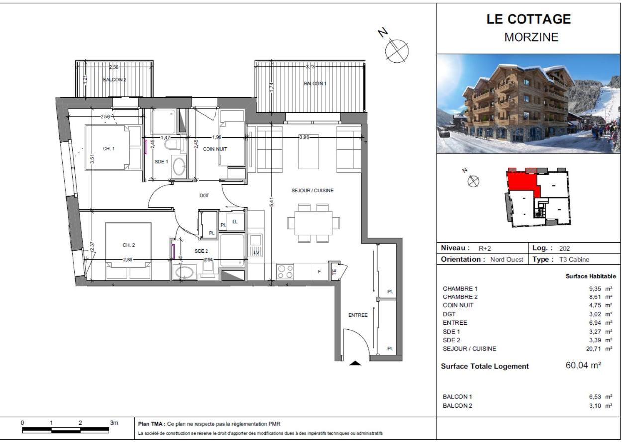 Carlina 203 Leilighet Morzine Eksteriør bilde